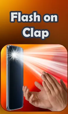 Flashlight on Clap android App screenshot 2